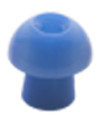 MAICO® 11mm Ear Tips, Blue Mushroom, 100/bag
