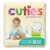 Cuties® Complete Care™ Baby Diapers, Size 4, 31 per pack