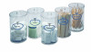 Plastic Sundry Jar Set (5 Jars with Lids)