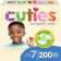 Cuties® Baby Diapers, Size 7, 200/case