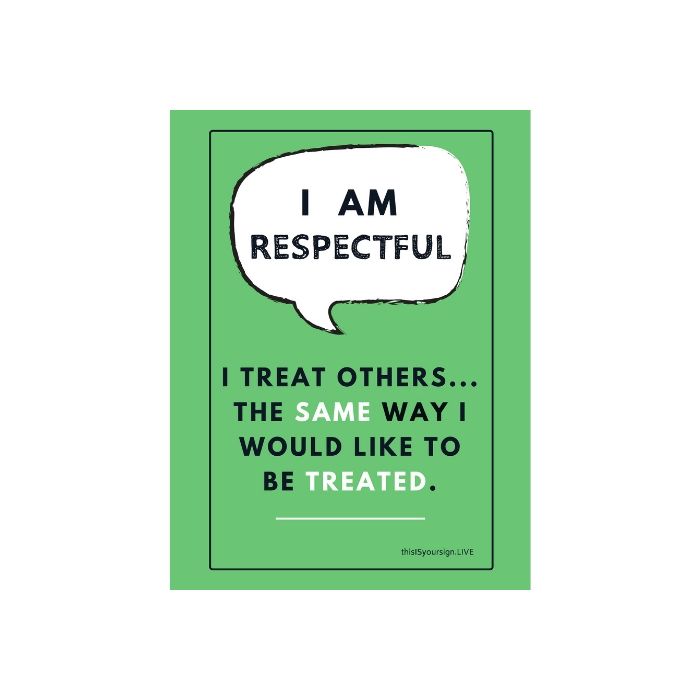 Respectable In I Am Respectful Poster, 11