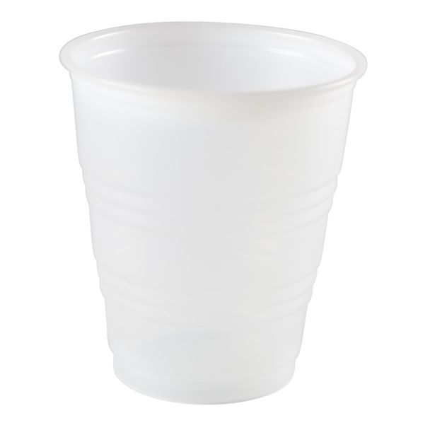 Solo 5 Oz Plastic Drinking Cup, Clear 100/Tube