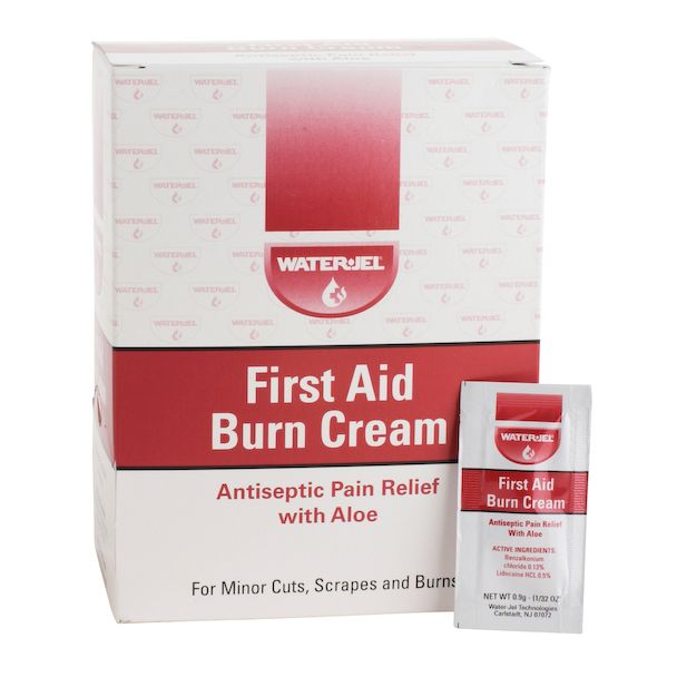 First Aid Cream w/Aloe Vera, 144 Foil Packs/Bx