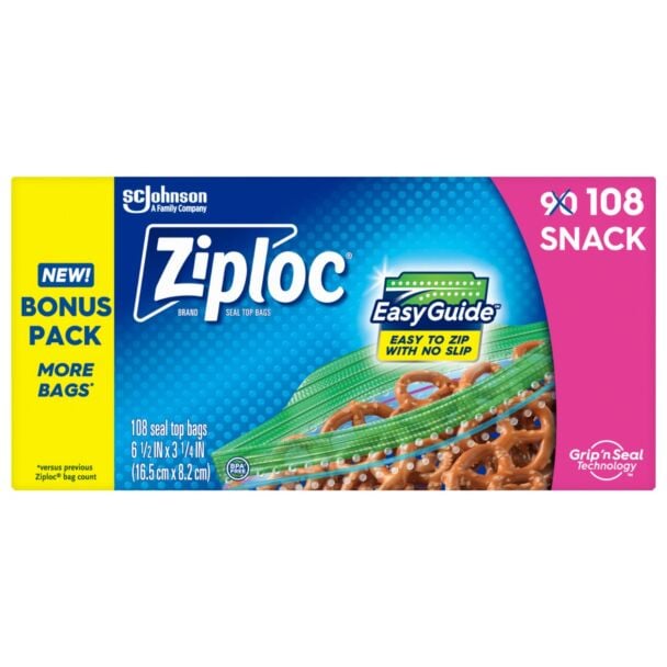 Ziploc Snack Bags - Thumbnail 2