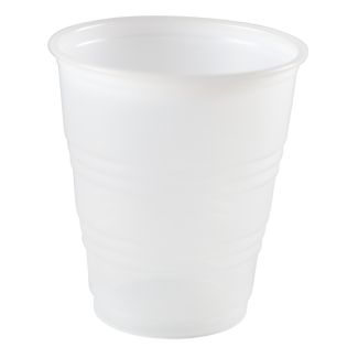 Solo 5 Oz Plastic Drinking Cup, Clear 100/Tube
