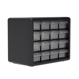 Plastic Storage Cabinet, 16 Drawer