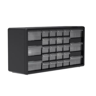 Plastic Storage Cabinet, 26 Drawer