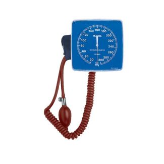 Wall-Mounted Clock Aneroid Sphygmomanometer w/Adult Cuff