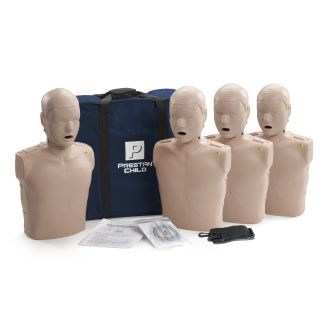Prestan Child Manikin with CPR Rate Monitor 4-Pack