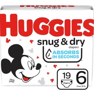 Huggies® Snug & Dry Diapers, Size 6, 21/Pack