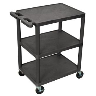 Luxor 3 Shelf Utility Cart