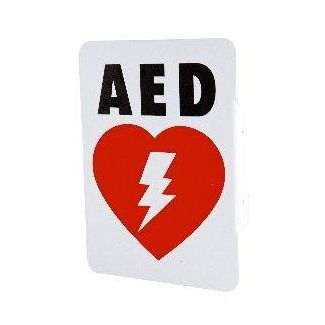 "L" Shaped AED Sign, 7" x 10"