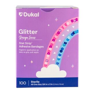 3/4" x 3" Glitter Plastic Bandages 100/Box