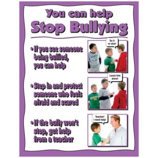 You Can Help Stop Bullying Poster