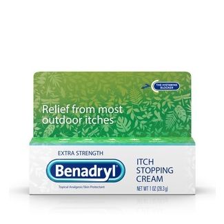 Benadryl Extra Strength 2% Itch Stopping Cream, 1 Oz Tube