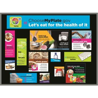 USDA MyPlate Bulletin Board Kit