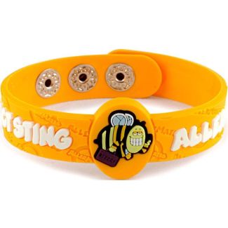 "Bizzzy" Insect Sting Allergy Bracelet