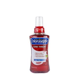 Chloraseptic Sore Throat Spray, Cherry 6 Oz