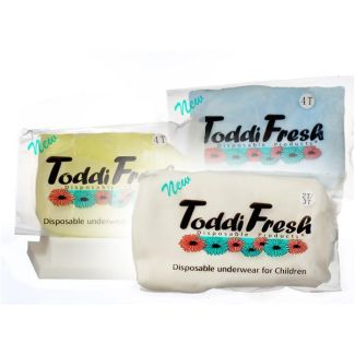 Toddi Fresh Disposable Underwear, Size 6