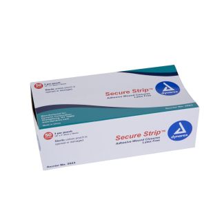 1/4" x 3" Economy Wound Closure Strips 1 Box (50 Packs of 5)