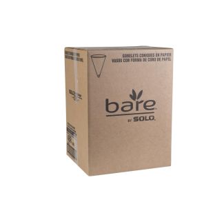 Economy Paper 4 Oz Cone Cup, 5000/Case