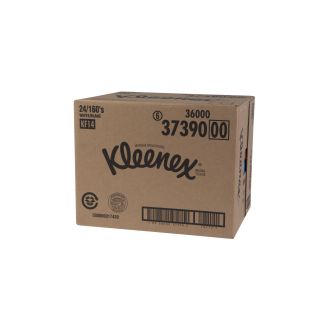 Kleenex® Facial Tissues, 160/Box, 24 boxes per case
