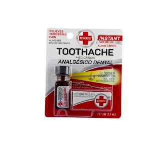 Red Cross Complete Toothache Kit