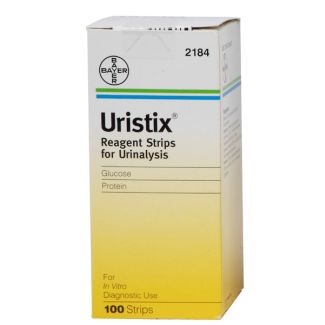 Uristix Reagent Strips for Urinalysis, 100/Box