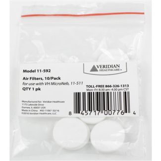 Air Filters for MicroNeb Compressor Nebulizer