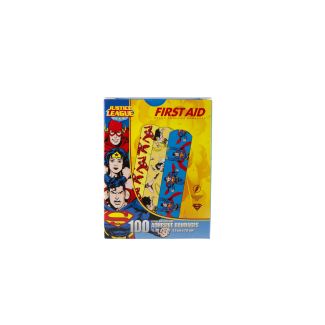 Justice League Bandages, 3/4" x 3", 100/Box