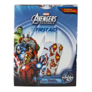 Avengers Bandages, 3/4" x 3", 100/Box