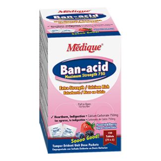 Economy Banacid Maximum Strength 750, 75 x 2 Unit Dose Packs