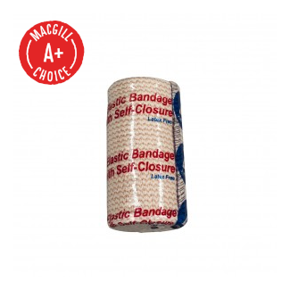 4" x 5 Yds Economy Elastic Bandage with Self Closure