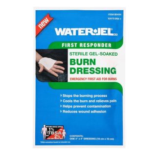 Water Jel® First Responder Sterile Burn Dressing, 4" x 4"
