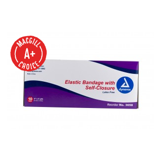 2" x 5 Yds Economy Elastic Bandage with Self Closure, 10/Box