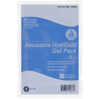 Economy Reusable Hot & Cold Gel Pack, 6" X 9"