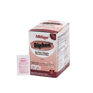 Medique Diphen 25mg, 200 x 1's Unit Dose (Generic Benadryl)