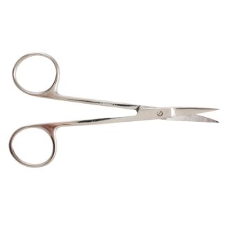 4-1/2" Iris Scissors, Curved
