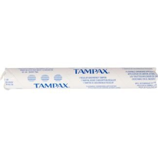 Tampax® Tampons w/ Cardboard Applicator, 500/Cs