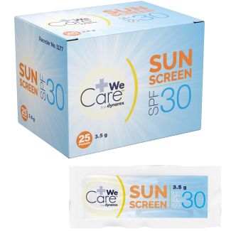Sunscreen Lotion, SPF 30, 3.5G, 25/Box