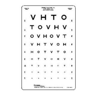 Wide Spaced HOTV Chart Set, 10 Foot