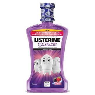 Listerine® Smart Rinse® Mouthwash, Berry Splash 500 ml