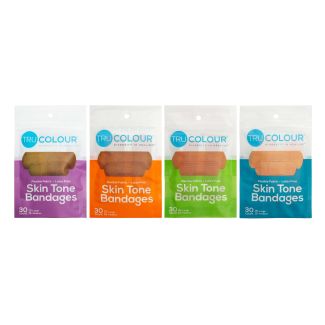 Tru-Colour® Flexible Fabric Bandages Variety 4-Pack, 120/Bag