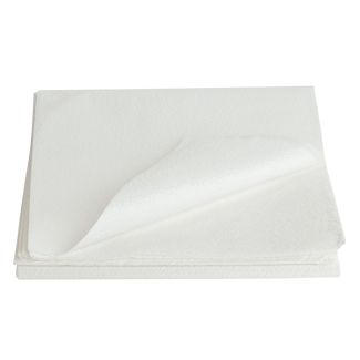 Stretcher Sheets, White, Poly/Tissue 40" x 90", 50/Case