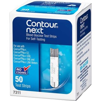 Contour® Next Test Strips, 50/box