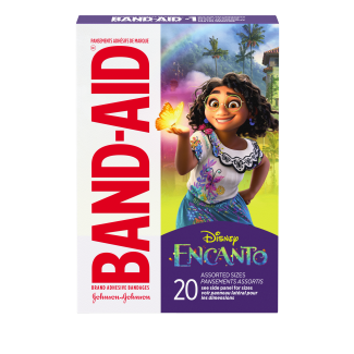 Band-Aid® Decorated Plastic Bandages, Encanto, 20/Box