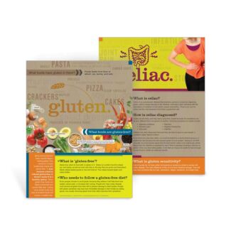 Gluten-Free and Celiac Disease Handout, 50 Sheets