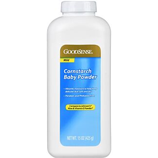 Cornstarch Baby Powder, 15 Oz