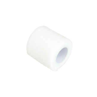 Economy 2" x 5 Yards Self-Adherent Wrap, White, Latex-Free