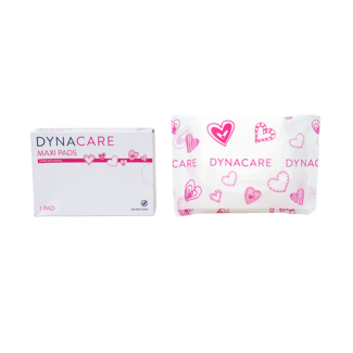 Dynacare #4 Maxi Pads with Wings, 250/Case